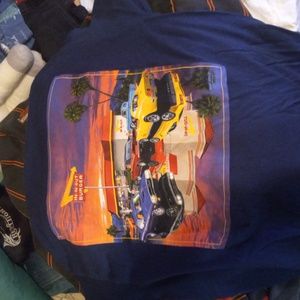 Mens L In and out burger arizona graphic back short sleeve tee